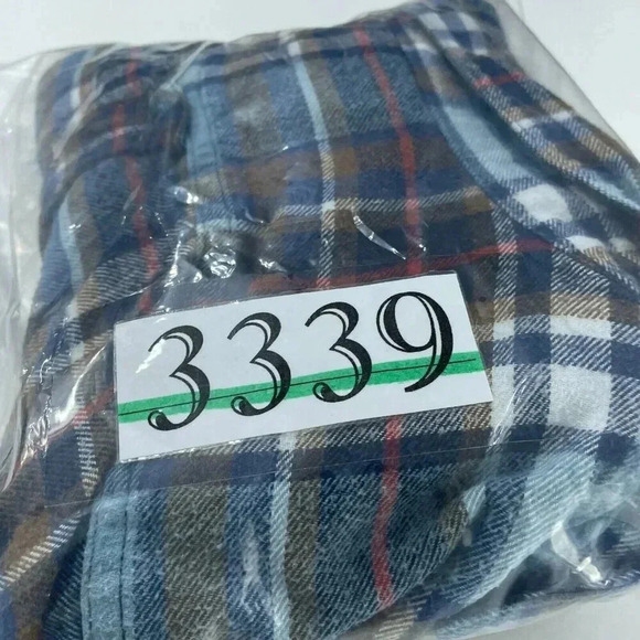 Eddie Bauer flannel Shirt Long Sleeve Button Down Mens XL 3339 - Picture 7 of 7